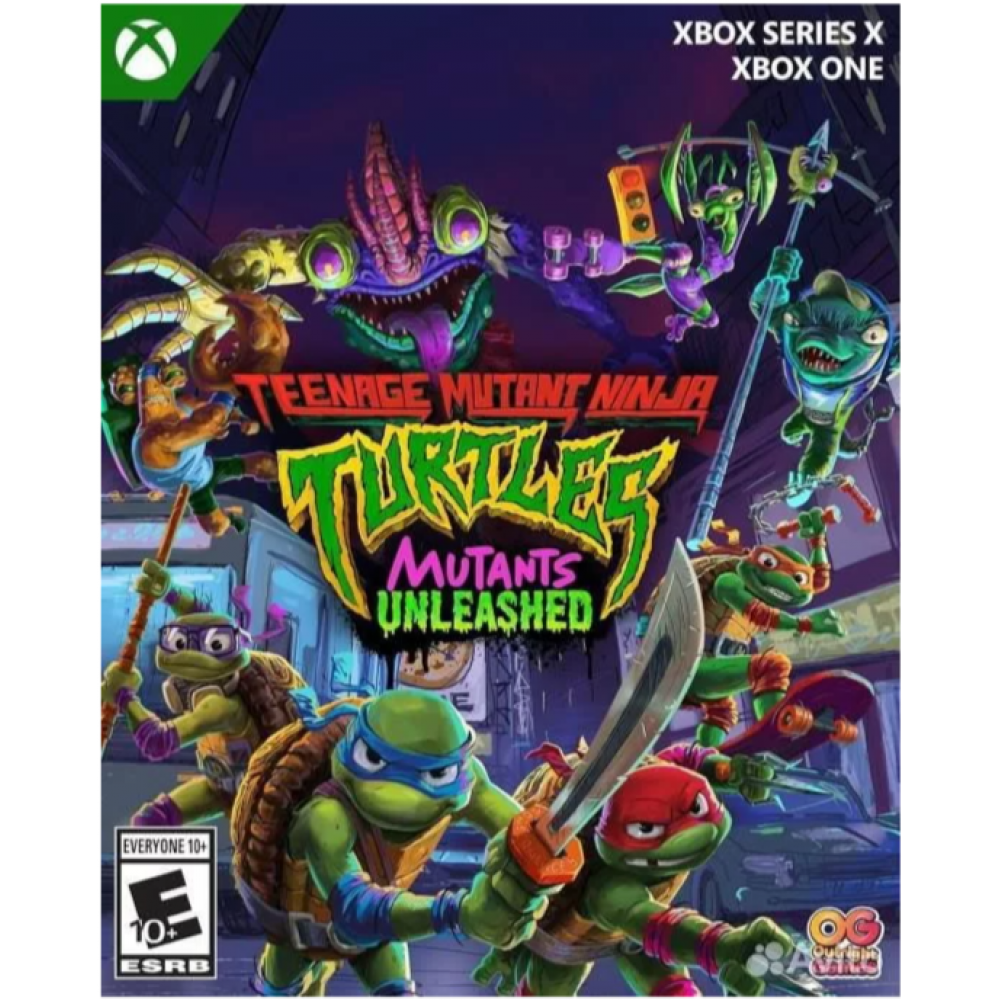 Teenage Mutant Ninja Turtles (Черепашки Ниндзя): Mutants Unleashed [Xbox, английская версия]