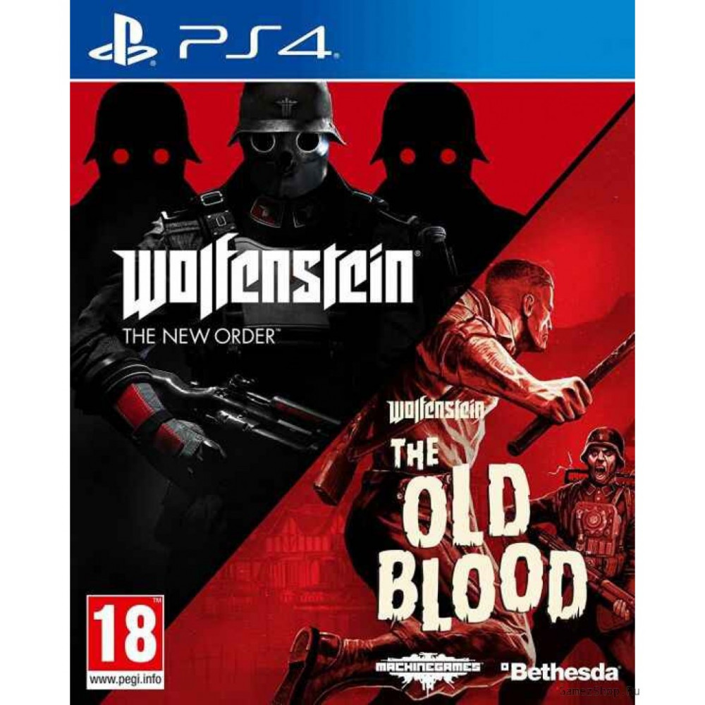 Wolfenstein: The New Order + The Old Blood - Double Pack [PS4, русские субтитры]