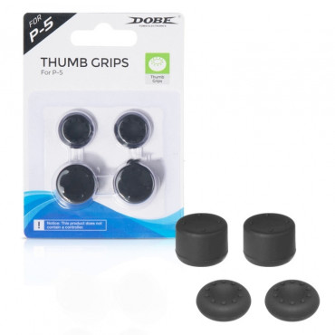 Насадки PS5/PS4 Thumb Grips 4 in 1 BlackTY-0817 Dobe