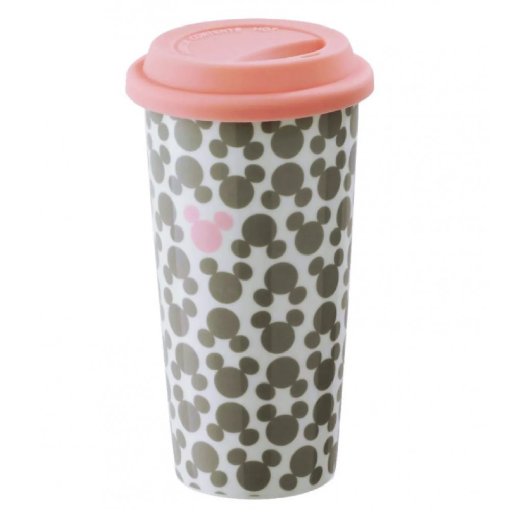 Кружка керамическая Funko Disney Classic Mickey Summer Block Print Lidded Mug UT-DI06217
