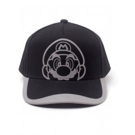 Бейсболка Difuzed: Nintendo: Super Mario Reflective Print Curved Bill Cap BA284106NTN