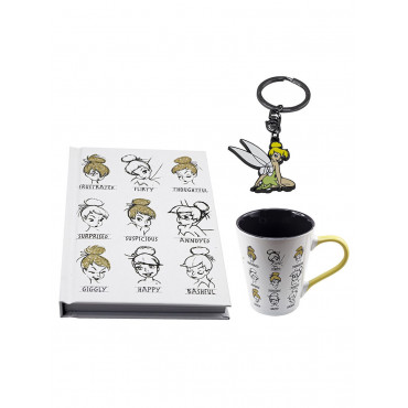 Набор подарочный Disney Tinker Bell Кружка 250ml+Брелок+Записная книжка A6 ABYPCK168