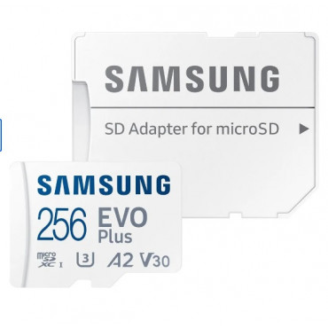 Карта памяти 256gb samsung class 10 evo plus u1