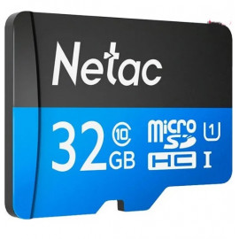 Карта памяти 128gb netac p500 eco class 10 uhs-i sd + SD адаптер